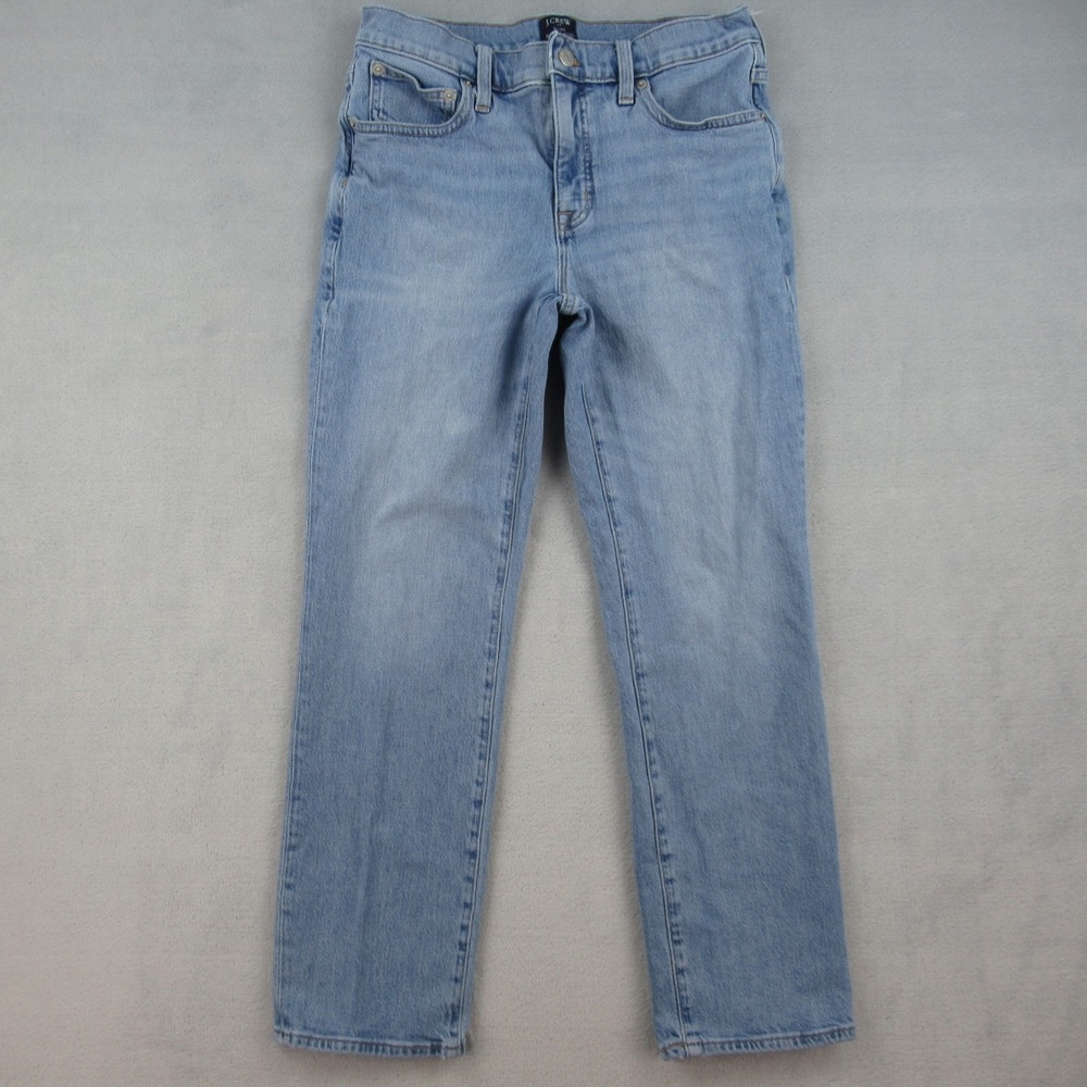 J.Crew Slim Boyfriend Jeans Light Wash Blue Denim BW918 Size 27